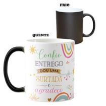 Caneca Mágica com Frase Divertida Amiga Surtada