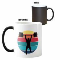 Caneca Mágica de Presente Criativo para Halterofilismo