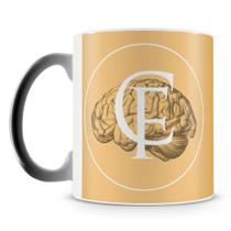Caneca Mágica do Fórum da Criminologia - Cerâmica 325ml, Resistente a Lava-Louças e Micro-ondas