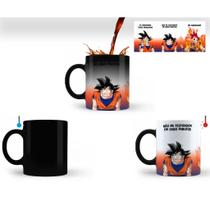 Caneca Mágica Dragon Ball Z COM SEU NOME de Porcelana - Vários modelos (Muda de Cor)