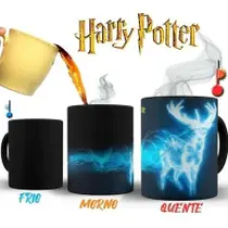 Caneca Mágica Expecto Patronum Harry Potter com Nome