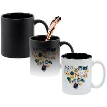 Caneca Mágica Fosca Interna Preta Muda de Cor 325ml AMOR GATOS AMO LOVE Caneca Mágica Fosca Interna Preta Muda de Cor 325ml AMOR GATOS AMO LOVE