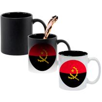 Caneca Mágica Fosca Interna Preta Muda de Cor 325ml ANGOLA CIRCULO