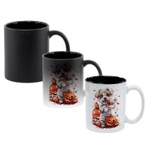 Caneca Mágica Fosca Interna Preta Muda de Cor 325ml CACHORRO DOG FOFO HALLOWEEN MUMIA 7 Caneca Mágica Fosca Interna Preta Muda de Cor 325ml CACHORRO DOG FOFO HALLOWEEN MUMIA 7