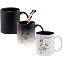 Caneca Mágica Fosca Interna Preta Muda de Cor 325ml Profissoes Ciencias Biologicas Caneca Mágica Fosca Interna Preta Muda de Cor 325ml Profissoes Ciencias Biologicas