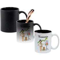 Caneca Mágica Fosca Interna Preta Muda de Cor 325ml Profissoes Economia 2 Caneca Mágica Fosca Interna Preta Muda de Cor 325ml Profissoes Economia 2
