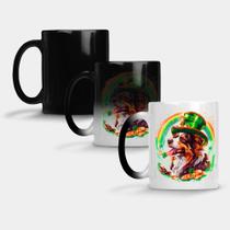 Caneca Mágica Fosca Muda de Cor 325ml CACHORRO PATRICKS DAY ST 11