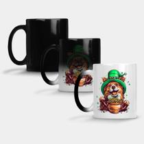 Caneca Mágica Fosca Muda de Cor 325ml CACHORRO ST PATRICKS DAY 11
