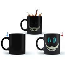 Caneca Mágica Gato Risonho Da Alice No País Das Maravilhas Mod. 01 Caneca Mágica Gato Risonho Da Alice No País Das Maravilhas Mod. 01