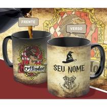 Caneca Magica Harry Potter Com Seu Nome E Casa - Otimo Presente