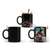 Caneca Mágica Harry Potter Desenhos Cute Chibi