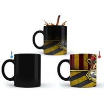 Caneca Mágica Harry Potter Hogwarts Logo