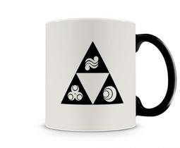 Caneca Mágica Legend Of Zelda Triforce Caneca Mágica Legend Of Zelda Triforce
