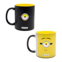 Caneca Mágica Minions Meu Malvado Favorito Zona Criativa Licenciado Xicara Porcelana Café Chá Cor:PretoNome do Desenho: Caneca Mágica Minions Meu Malvado Favorito Zona Criativa Licenciado Xicara Porcelana Café Chá Cor:PretoNome do Desenho: