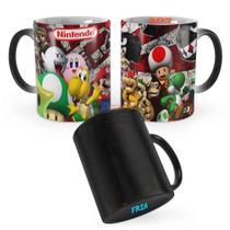 Caneca Mágica Nintendo Personagens - Decora Geek Caneca Mágica Nintendo Personagens - Decora Geek