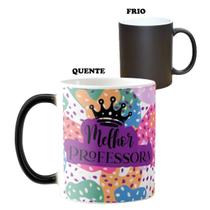 Caneca Mágica Personalizada Criativa Melhor Professora Profª