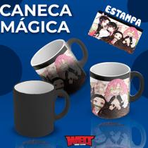 Caneca Mágica Personalizada Demon Slayer: Kimetsu no Yaiba (PORCELANA 325ML)