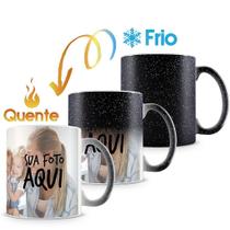 Caneca Mágica Personalizável com Glitter - Transforme Momentos em Brilho