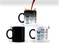 Caneca mágica - por você eu bebo o mar de canudinho Caneca mágica - por você eu bebo o mar de canudinho