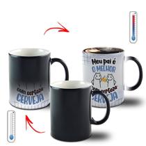 Caneca Mágica Presente Dia dos Pais -Meu Pai É o Melhor