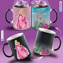 Caneca Magica Princesa Aurora Disney Img Quente/Fria