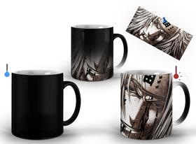 Caneca Magica Termossensível Jiraya (Anime Naruto)