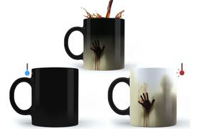 Caneca Mágica The Walking Dead Mão Zumbi - Mega Oferta