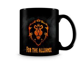 Caneca Mágica World Of Warcraft Aliança Caneca Mágica World Of Warcraft Aliança