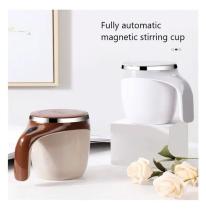 Caneca Magnética Liquidificador Misturador Inteligente 380ml Aço Inoxidável Café DT630