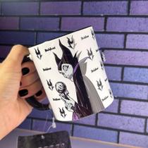 Caneca Malévola Vilãs Cerâmica 350ml Licenciada