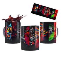 Caneca Marvel e DC Cerâmica REF38 Caneca Marvel e DC Cerâmica REF38