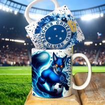 Caneca Mascote Cruzeiro 325ml