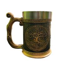 Caneca Medieval - Árvore da Vida - 500ml - Estilo Rústico Caneca Medieval - Árvore da Vida - 500ml - Estilo Rústico