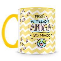 Caneca Melhor Amiga - Presente Especial em Cerâmica de 325ml Caneca Melhor Amiga - Presente Especial em Cerâmica de 325ml