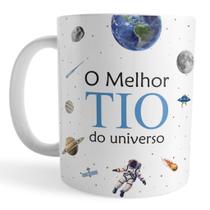 Caneca Melhor Tio do Universo Presente Criativo para Tios