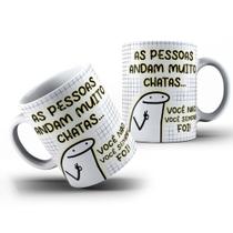 Caneca Meme Bento Cake Flork As Pessoas Andam Muito Chatas Você Não Você Sempre Foi! - MEGA OFERTA!