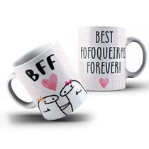 Caneca Meme Bento Cake Flork BFF Best Fofoqueiras Forever - Mega Oferta!