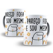 Caneca Meme Flork Pareço Fofa e Sou Mesmo