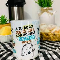 Caneca Meme Flork Pixlenazol Divertida