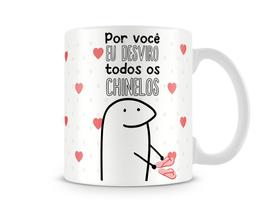 Caneca meme flork por você eu desviro todos os chinelos Caneca meme flork por você eu desviro todos os chinelos