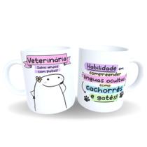 Caneca Meme Flork Veterinária