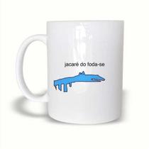 Caneca Meme Jacaré Do Fodase de Plástico Rígido