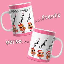 Caneca Meninas super Poderosa Florzinha Minha Amiga è... Caneca Natalina