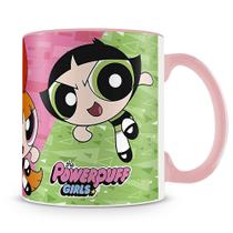 Caneca Meninas Super Poderosas - Estampa Florzinha, Lindinha e Docinho - 325ml