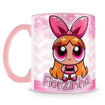 Caneca Meninas Super Poderosas Florzinha - 325ml em Cerâmica