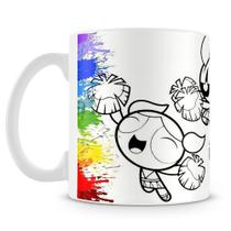 Caneca Meninas Super Poderosas para Colorir - Mod.3 - Personalizável Caneca Meninas Super Poderosas para Colorir - Mod.3 - Personalizável