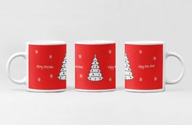 Caneca Merry Christimas,Happy New Year