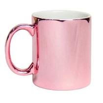 Caneca Metalizada Rosê Gold para Sublimação 325ml Caneca Metalizada Rosê Gold para Sublimação 325ml