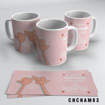 Caneca Meu Compromisso Com Você É Para Sempre Rosa Caneca Meu Compromisso Com Você É Para Sempre Rosa