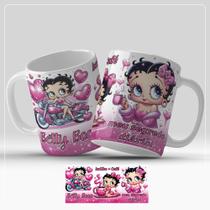 Caneca Meu Segredo Diário Bety Boop - Jlssublimação